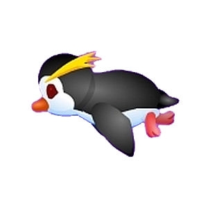big cuddly penguin